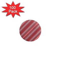 Lines 1  Mini Button Magnet (100 Pack) by Siebenhuehner