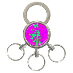 Butterfly 3-ring Key Chain