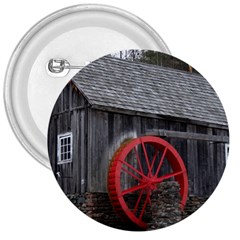 Vermont Christmas Barn 3  Button by plainandsimple