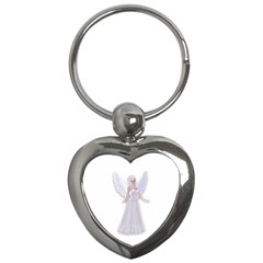 Beautiful Fairy Nymph Faerie Fairytale Key Chain (heart) by goldenjackal