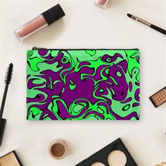 Abstract Cosmetic Bag (medium) by Siebenhuehner