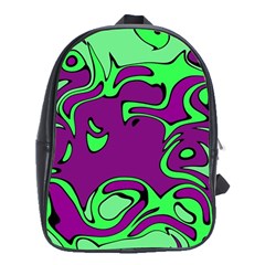 Abstract School Bag (xl) by Siebenhuehner