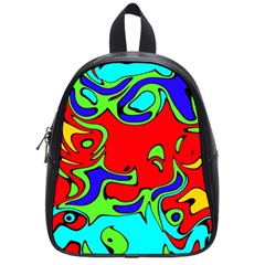 Abstract School Bag (small) by Siebenhuehner