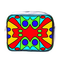 Abstract Mini Travel Toiletry Bag (one Side) by Siebenhuehner