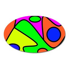 Abstract Magnet (oval)