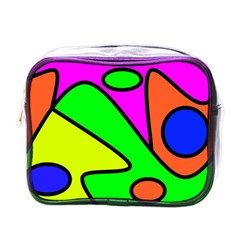 Abstract Mini Travel Toiletry Bag (one Side) by Siebenhuehner