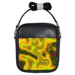 Abstract Girl s Sling Bag by Siebenhuehner