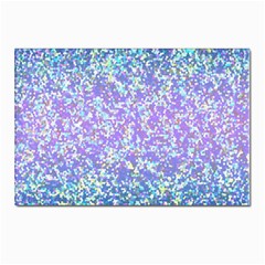 Glitter2 Postcards 5  X 7  (10 Pack) by MedusArt