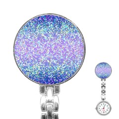 Glitter2 Stainless Steel Nurses Watch by MedusArt