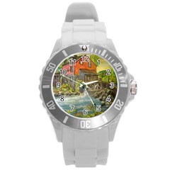 Daniels Mill   Ave Hurley   Plastic Sport Watch (large)