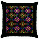 Regina Design Black Throw Pillow Case Front