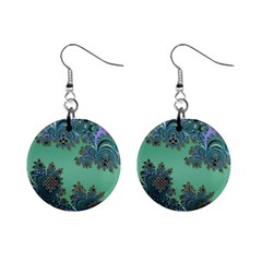 Celtic Symbolic Fractal Mini Button Earrings by UROCKtheWorldDesign