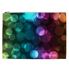 Deep Bubble Art Cosmetic Bag (xxl) by Colorfulart23