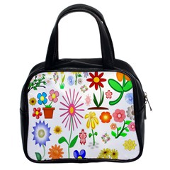 Summer Florals Classic Handbag (two Sides) by StuffOrSomething