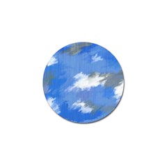 Abstract Clouds Golf Ball Marker by StuffOrSomething