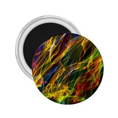 Colourful Flames  2 25  Button Magnet by Colorfulart23