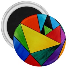 Abstract 3  Button Magnet