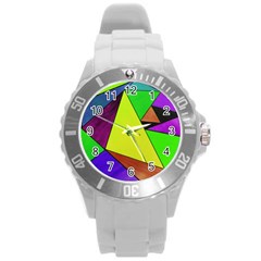 Abstract Plastic Sport Watch (large) by Siebenhuehner