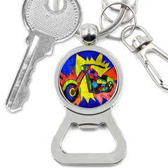 Chopper Bottle Opener Key Chain