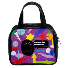 Excruciating Agony Classic Handbag (two Sides) by FunWithFibro