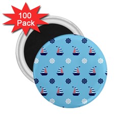 Summer Sailing 2 25  Button Magnet (100 Pack) by StuffOrSomething