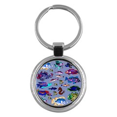 Fishy Key Chain (round)