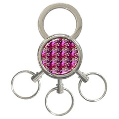 Ballerina Slippers 3-ring Key Chain