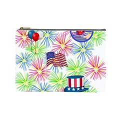 Patriot Fireworks Cosmetic Bag (large)