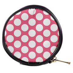 Pink Polkadot Mini Makeup Case by Zandiepants