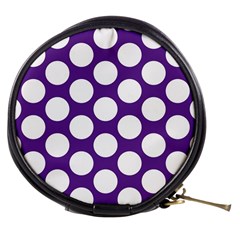 Purple Polkadot Mini Makeup Case by Zandiepants