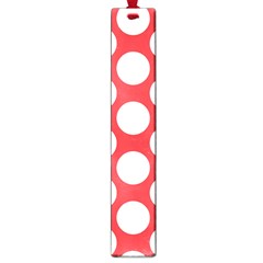 Red Polkadot Large Bookmark by Zandiepants