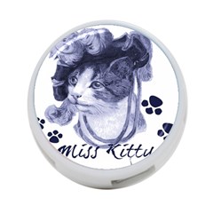 Miss Kitty Blues 4-port Usb Hub (one Side) by misskittys