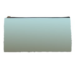 Blue Gold Gradient Pencil Case by zenandchic