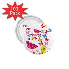 Butterfly Beauty 1 75  Button (100 Pack) by StuffOrSomething