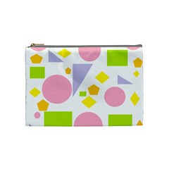 Spring Geometrics Cosmetic Bag (medium)