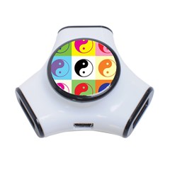 Ying Yang   3 Port Usb Hub by Siebenhuehner