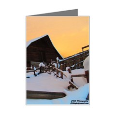 Steamboat Springs,co Mini Greeting Card by ColoradoHighCountry