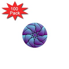 Pattern 1  Mini Button Magnet (100 Pack) by Siebenhuehner