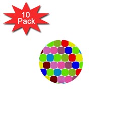 Color 1  Mini Button (10 Pack) by Siebenhuehner