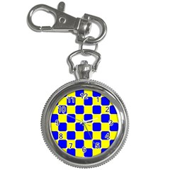 Pattern Key Chain Watch