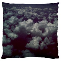 Through The Evening Clouds Large Cushion Case (two Sided) 