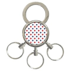 Boat Wheels 3-ring Key Chain