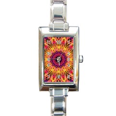 Gemstone Dream Rectangular Italian Charm Watch