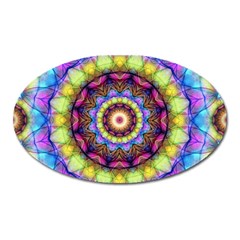 Rainbow Glass Magnet (oval)