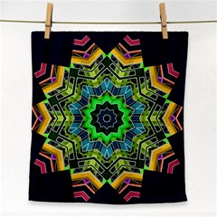 Big Burst Face Towel