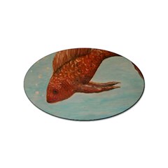 Gold Fish Sticker 10 Pack (oval)