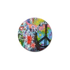 Prague Graffiti Golf Ball Marker 4 Pack