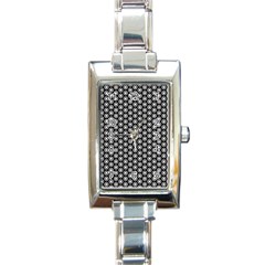 Groovy Circles Rectangular Italian Charm Watch