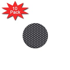 Groovy Circles 1  Mini Button (10 Pack)