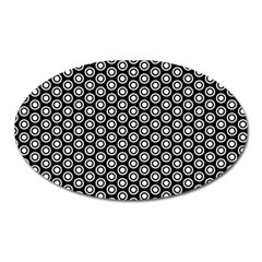 Groovy Circles Magnet (oval)